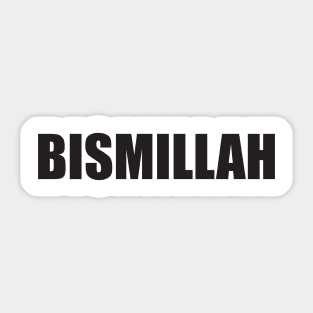 BISMILLAH Sticker